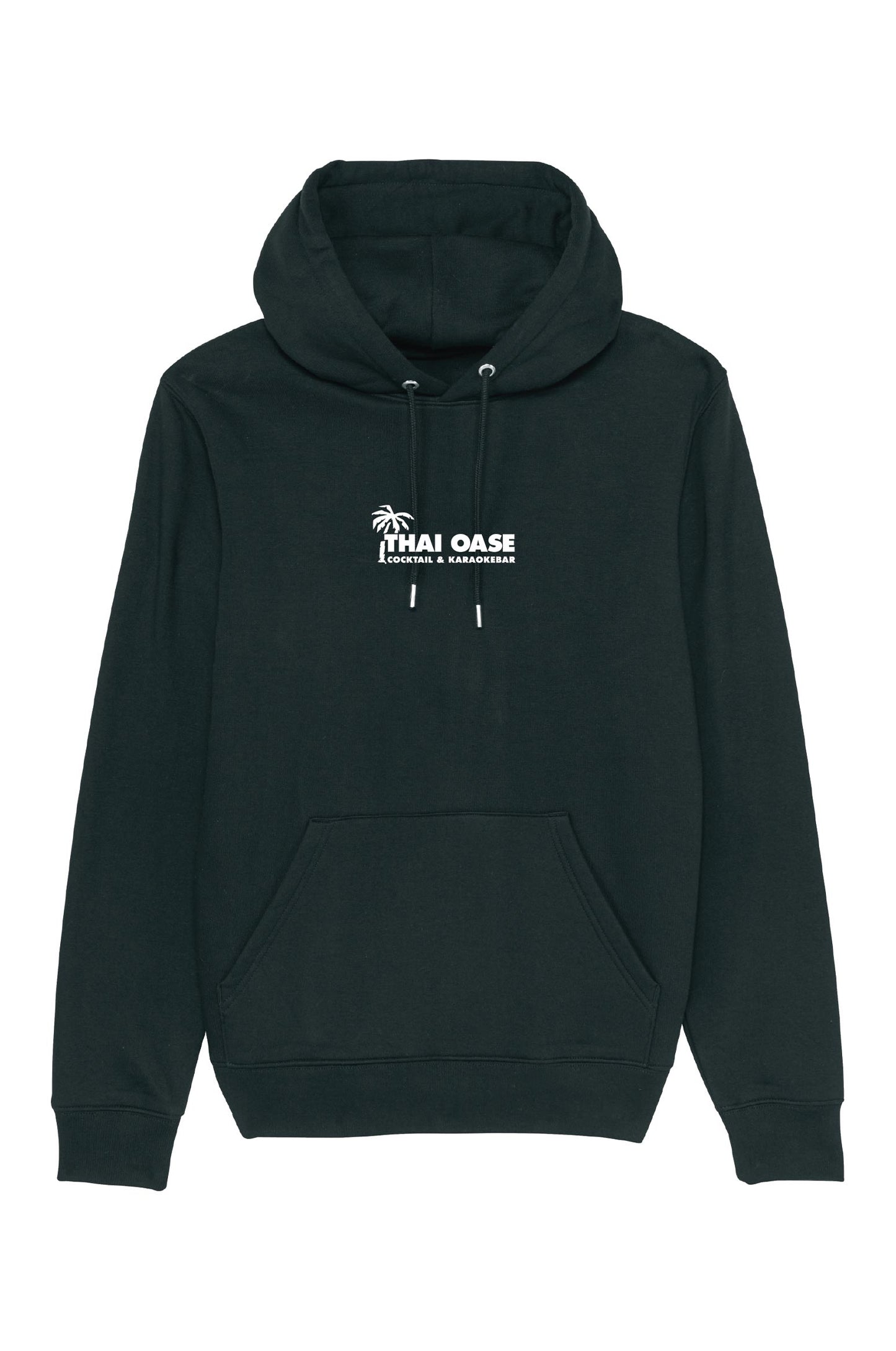 Thai Oase Hoodie in schwarz mit Karaoke Star Print